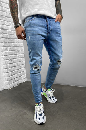 DENIM JEANS BLUE 2021