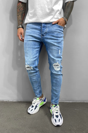 DENIM JEANS BLUE 2021