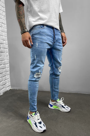 DENIM JEANS BLUE 2021